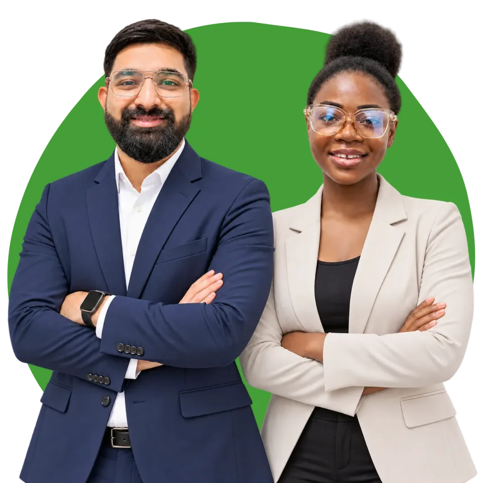 Business professionals, from GWO SEVO’s brand imagery.